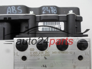 Pompa abs i sterownik BMW  0265236380 3451 6768550-02 0265951674 -  2478