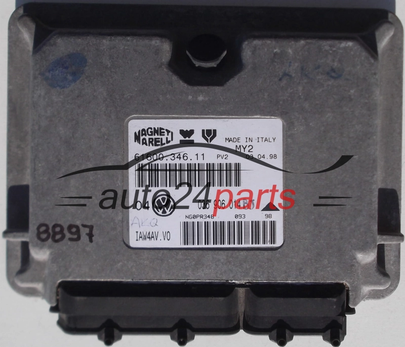 KOMPUTER STEROWNIK SILNIKA VW VOLKSWAGEN GOLF 4 IV BORA 1.4 AKQ 036 906 014, 036906014, IAW4AVV0, IAW4AV.V0, 61600.346.11