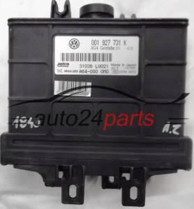 STEROWNIK SKRZYNI AUTOMATYCZNEJ VW LUPO 1.4 AUA 001927731K, 001 927 731 K, 31036 LW021, A64-000 - 1223, 1840