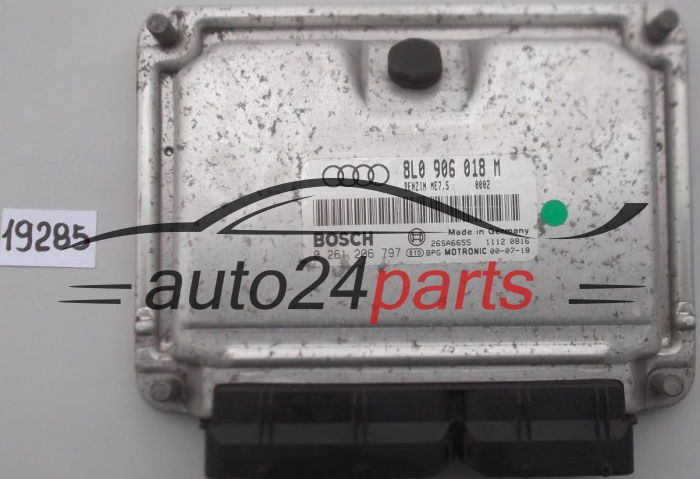 KOMPUTER STEROWNIK SILNIKA AUDI TT 1.8T 1.8 TURBO BAM 8L0906018M, 8L0 906 018 M, BOSCH 0261206797, 0 261 206 797 