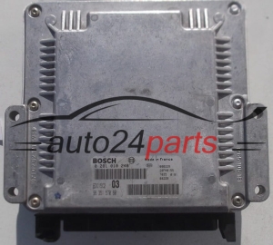 MOTORSTEUERGERÄT ECU STEUERGERÄT  PEUGEOT 406 2.0 HDI BOSCH 0 281 010 248, 0281010248, 96 351 570 80, 9635157080, EDC15C2 