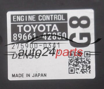ECU CENTRALITA DE MOTOR  TOYOTA RAV4 DENSO 275900-0341,  89661-42850
