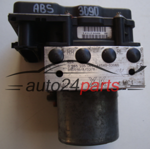 ABS POMPA I STEROWNIK TOYOTA AURIS BOSCH 0 265 235 065, 0265235065, 44540-02060, 4454002060, 0 265 950 512, 0265950512 - 