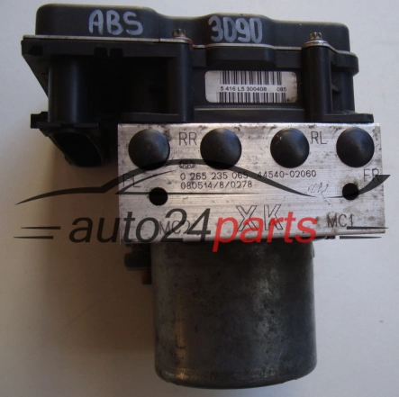 ABS POMPA I STEROWNIK TOYOTA AURIS BOSCH 0 265 235 065, 0265235065, 44540-02060, 4454002060, 0 265 950 512, 0265950512