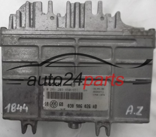ECU CENTRALITA DE MOTOR VW VOLKSWAGEN GOLF VENTO 1.4 ABD 030906026AB, 030 906 026 AB, 0261203650/651, 0 261 203 650, 0 261 203 651, 28SA3711