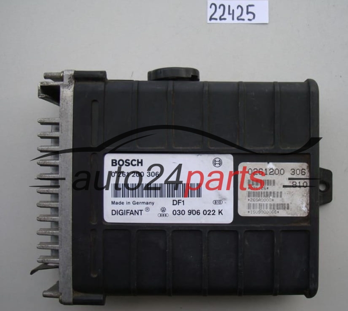KOMPUTER STEROWNIK SILNIKA VW VOLKSWAGEN POLO 1.3 BOSCH 0 261 200 306, 0261200306, 030 906 022 N, 030906022N