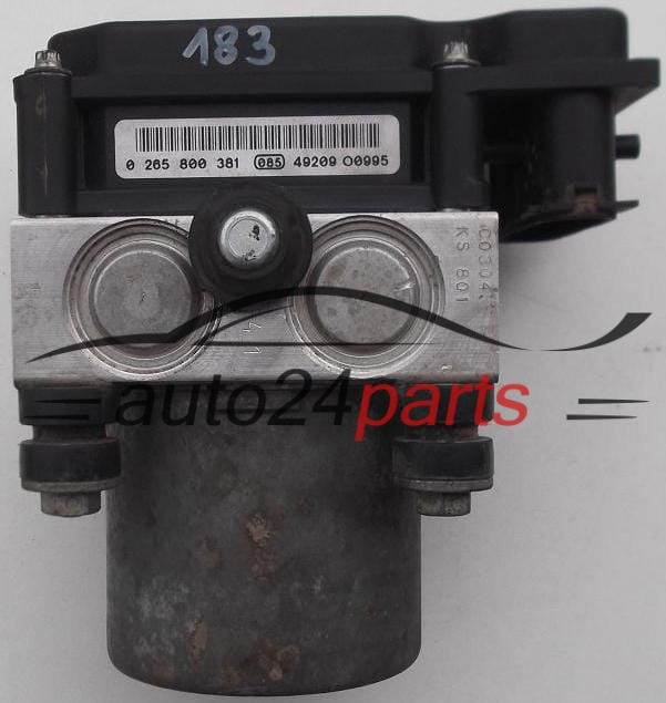 ABS HYDRAULIK-AGGREGAT MIT STEUERGERAET FORD  BOSCH 0 265 231 462, 0265231462, 5S71 2M110 AA, 5S712M110AA, 0 265 800 381, 0265800381