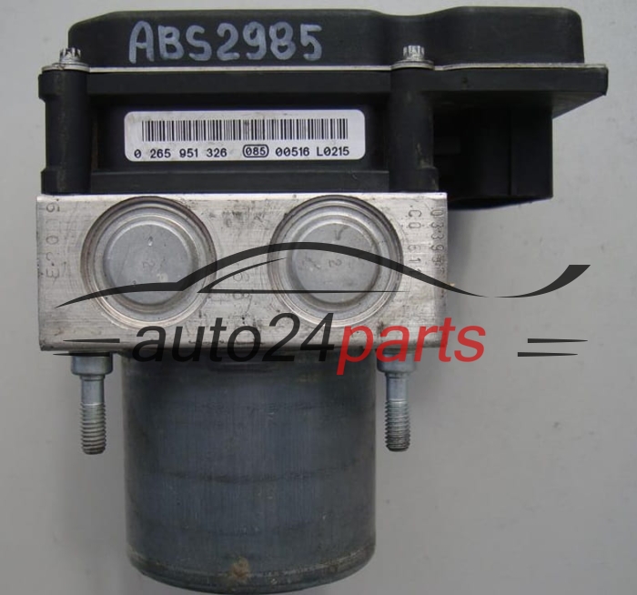 BOMBA HIDRAULICA Y CENTRALITA ABS PEUGEOT BOSCH 0 265 230 883, 0265230883, 9664532380, 0265951326