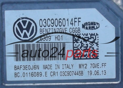 CALCULATEUR MOTEUR VW VOLKSWAGEN POLO 1.4 MAGNETI MARELLI MY2 7GVE.FF