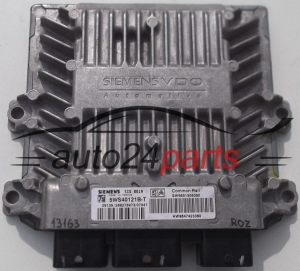 MOTORSTEUERGERÄT ECU STEUERGERAT PEUGEOT CITROEN SIEMENS SID 801A 5WS40121B-T, 5WS40121BT, SW 9651506380, HW 9647423380