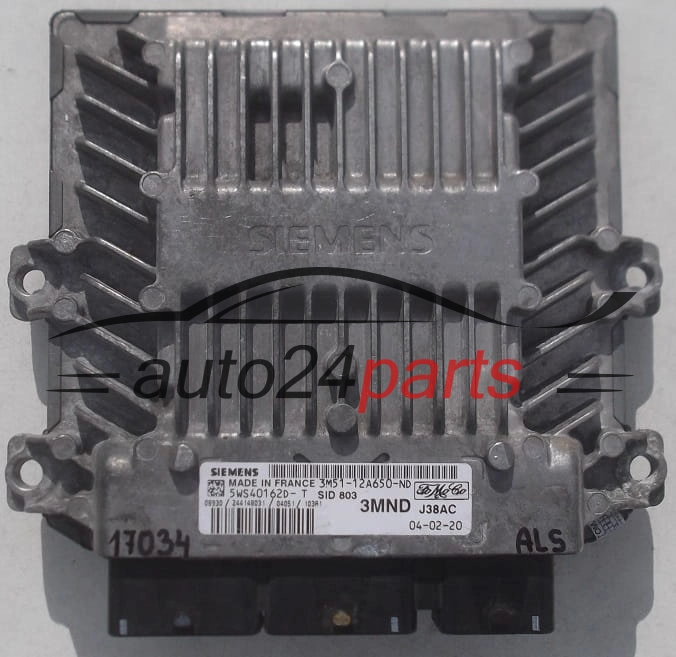 KOMPUTER STEROWNIK SILNIKA FORD FOCUS C-MAX 2.0 TDCI SIEMENS 5WS40162D-T