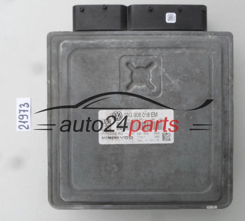 VW VOLKSWAGEN PASSAT 2.0 TDI 03G 906 018 EM, 03G906018EM, SIEMENS VDO 5WP45562, DIESEL SIMOS PPD1.2