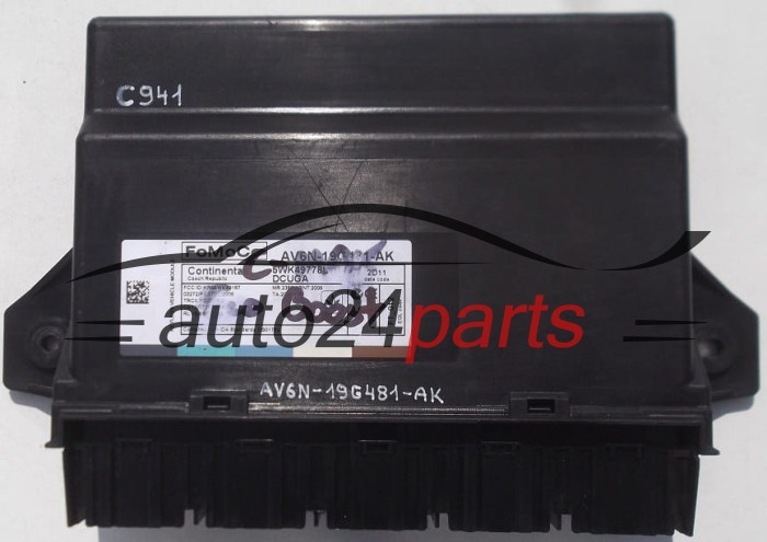 CONTINENTAL 5WK49778L, FoMoCo AV6N-19G481-AK, AV6N19G481AK