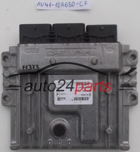 MOTORSTEUERGERÄT ECU STEUERGERAT FORD KUGA AV41-12A650-CF, AV4112A650CF, 28278459 