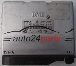 KOMPUTER STEROWNIK SILNIKA BMW E36, 318 1.8 16V, BOSCH 0 261 203 447, 0261203447, 1 429 760, 1429760 -  15675