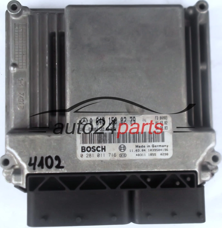 ECU CENTRALITA DE MOTOR MERCEDES W220 S-KLASS 320 CDI A6481500279