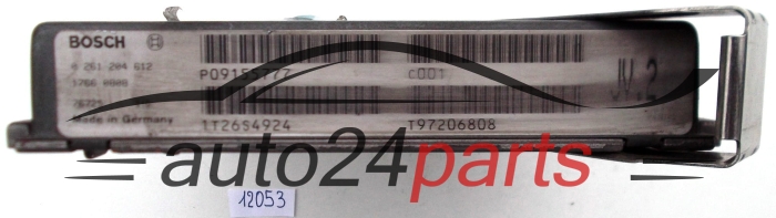 KOMPUTER STEROWNIK SILNIKA VOLVO 850 V70 2.4, BOSCH 0 261 204 612, 0261204612, P09155777, 1T26S5059, JV.2 