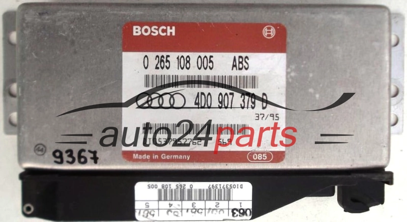 4D0907379D, 4D0 907 379 D, BOSCH 0265108005, 0 265 108 005