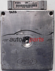 KOMPUTER STEROWNIK SILNIKA FORD ESCORT ORION 1.6, 91AB-12A650-FA, 91AB12A650FA, 1AFA 