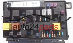 SKRZYNKA ELEKTRYCZNA PRZEKAŻNIKÓW I BEZPIECZNIKÓW MODUŁ NADWOZIA CENTRALKA KOMFORTU BSI OPEL ASTRA H ZAFIRA B GM 13 250 232 KA, 13250232 KA, HELLA 5DK 009 464-30, 5DK009464-30, 5DK00946430 - 