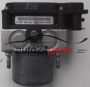 ABS POMPA I STEROWNIK CITROEN BERLINGO XSARA PICASSO PEUGEOT PARTNER BOSCH  0265231522, 96 607 798 80, 9660779880, 0 265 800 415, 0265800415