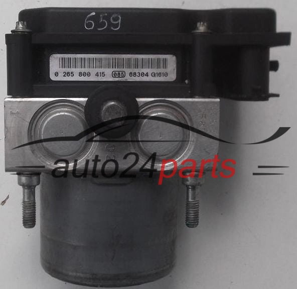 ABS POMPA I STEROWNIK CITROEN BERLINGO XSARA PICASSO PEUGEOT PARTNER BOSCH  0265231522, 96 607 798 80, 9660779880, 0 265 800 415, 0265800415