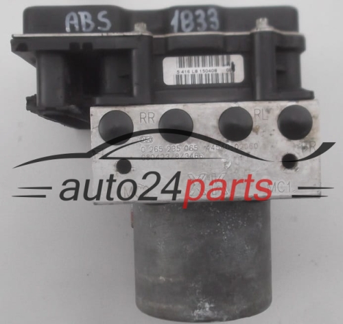 BOMBA HIDRAULICA Y CENTRALITA ABS TOYOTA AURIS BOSCH 0 265 235 065,  44540-02060,  0 265 950 512