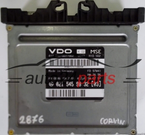 ECU CENTRALITA DE MOTOR MERCEDES W210 E-KLASS E200 0215459832, A 021 545 98 32 , A0215459832, 412.232/007/002, 412232007002