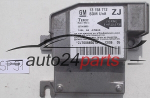 STEROWNIK MODUL PODUSZEK POWIETRZNYCH OPEL MERIVA A 13158712 ZJ, 13 158 712 ZJ, 93177229, 6235247, 62 35 247