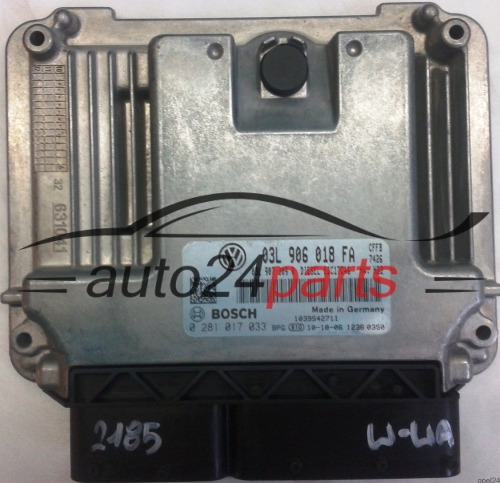 calculateur moteur pour vw volkswagen tiguan 2.0 tdi