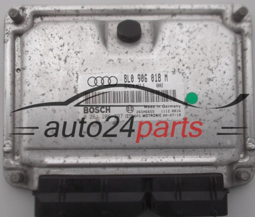 CALCULATEUR MOTEUR AUDI TT 1.8T 1.8 TURBO BAM 8L0906018M, 8L0 906 018 M, BOSCH 0261206797, 0 261 206 797
