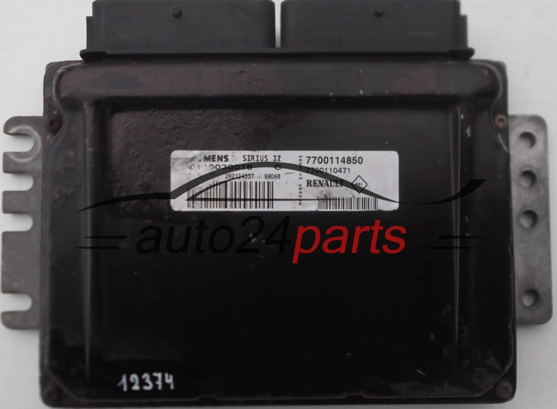 KOMPUTER STEROWNIK SILNIKA RENAULT MEGANE SIEMENS S110030018 C, S110030018C, 7700114850, 7700110471 