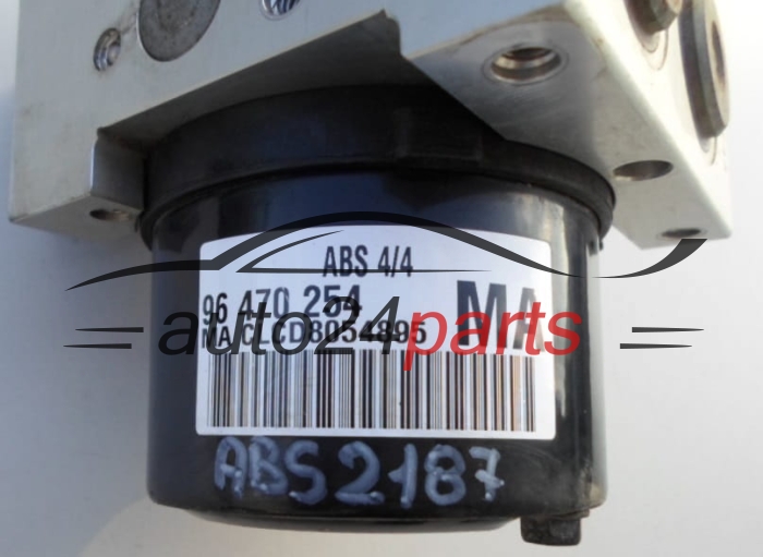 BOMBA HIDRAULICA Y CENTRALITA ABS CHEVROLET KALOS MANDO 96 470 254 MA, 96470261, 5WY7504B