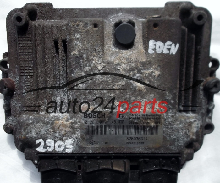 KOMPUTER STEROWNIK SILNIKA RENAULT LAGUNA 1.9 DCI BOSCH 0281011148