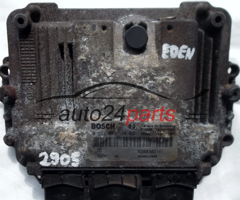 KOMPUTER STEROWNIK SILNIKA RENAULT LAGUNA 1.9 DCI BOSCH 0281011148