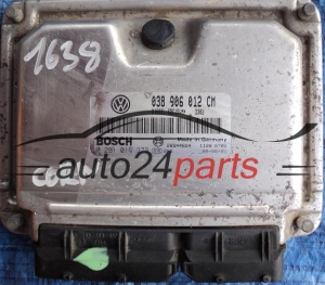 ECU CENTRALITA DE MOTOR VW VOLKSWAGEN LUPO 1.7 SDI 038906012CM, 038 906 012 CM, BOSCH 0281010379, 0 281 010 379, DIESEL EDC15UM+ 3302