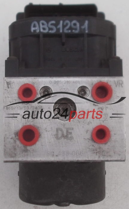 ABS HYDRAULIK-AGGREGAT MIT STEUERGERAET OPEL ASTRA G ZAFIRA BOSCH 0 265 216 461, 0265216461, 90 498 066, 90498066, 0 273 004 209, 0273004209