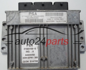 CALCULATEUR MOTEUR CITROEN C3 Sagem 21584159-6, 215841596, 9649903680 