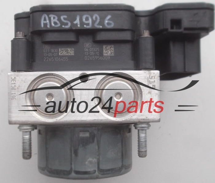 POMPE HYDRAULIQUE ET CALCULATEUR d'ABS  LANCIA FIAT ALFA ROMEO BOSCH  0 265 956 009, 2265106455