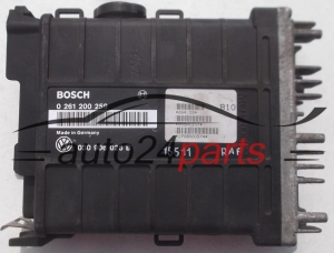  KOMPUTER STEROWNIK SILNIKA VOLKSWAGEN POLO BOSCH 0 261 200 259, 0261200259, 030 906 026 B, 030906026B