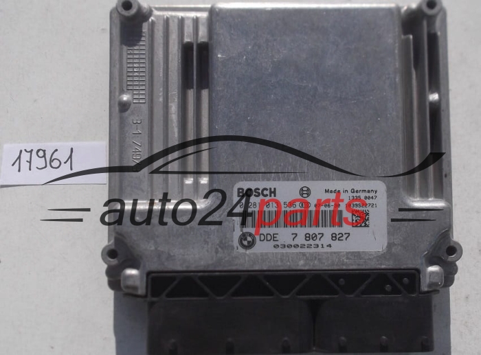 KOMPUTER STEROWNIK SILNIKA BMW 3 BOSCH 0 281 013 536, DDE 7 807 827