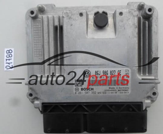 CENTRALITA DE MOTOR VW VOLKSWAGEN BEETLE BOSCH 0 261 S07 392, 0261S07392, 06J 906 027 CE, 06J906027CE, MED17.5.2