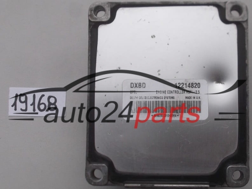 KOMPUTER STEROWNIK SILNIKA OPEL CORSA MERIVA DELPHI DELCO 12214820 DXBD, 12214820DXBD, HSFI 2.5 -