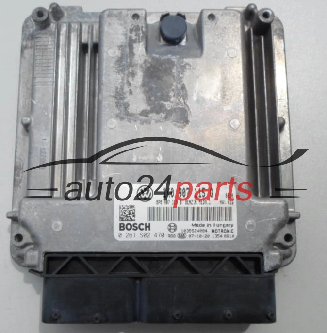 KOMPUTER STEROWNIK SILNIKA VW VOLKSWAGEN GOLF 2.0 T BOSCH 0 261 S02 470, 0261S02470, 1K0 907 115 Q, 1K0907115Q