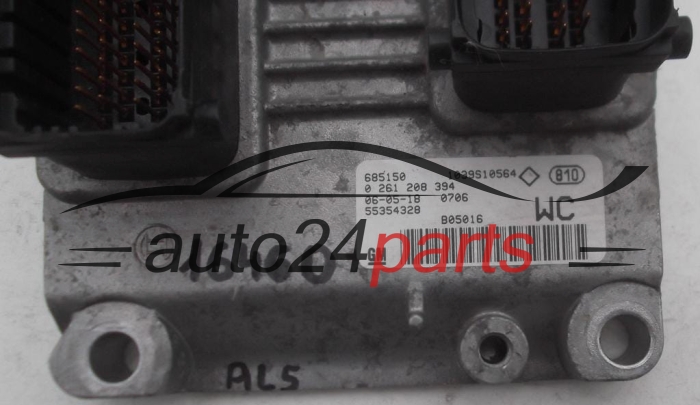 MOTORSTEUERGERÄT ECU STEUERGERÄT OPEL CORSA TIGRA Z14XEP BOSCH 0 261 208 394, 0261208394, 55354328 WC