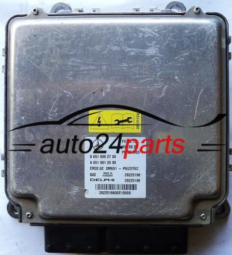KOMPUTER STEROWNIK SILNIKA MERCEDES E-KLASS W212 S212 C212 GLK 220CDI A6519002700, 6519002700, A6519002500