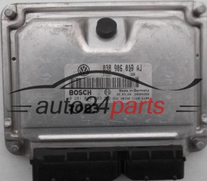 KOMPUTER STEROWNIK SILNIKA VW VOLKSWAGEN PASSAT 1.9 TDI ATJ 038906019AJ, 038 906 019 AJ, BOSCH 0 281 010 303, 0281010303, DIESEL 1060, 28SA4358 