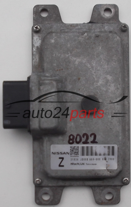 Getriebesteuergerät Steuergerät Automatik Getriebe NISSAN QASHQAI Hitachi 31036 JD80B