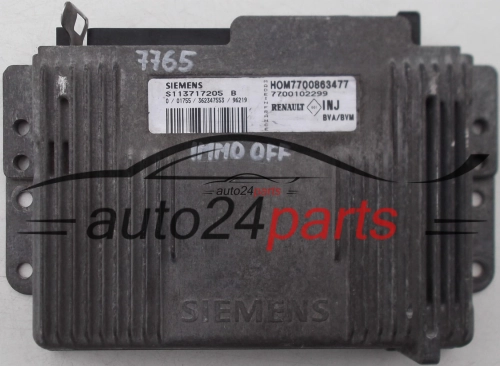 RENAULT LAGUNA 2.0, S113717205 B, S113717205B, HOM7700863477, 7700102299