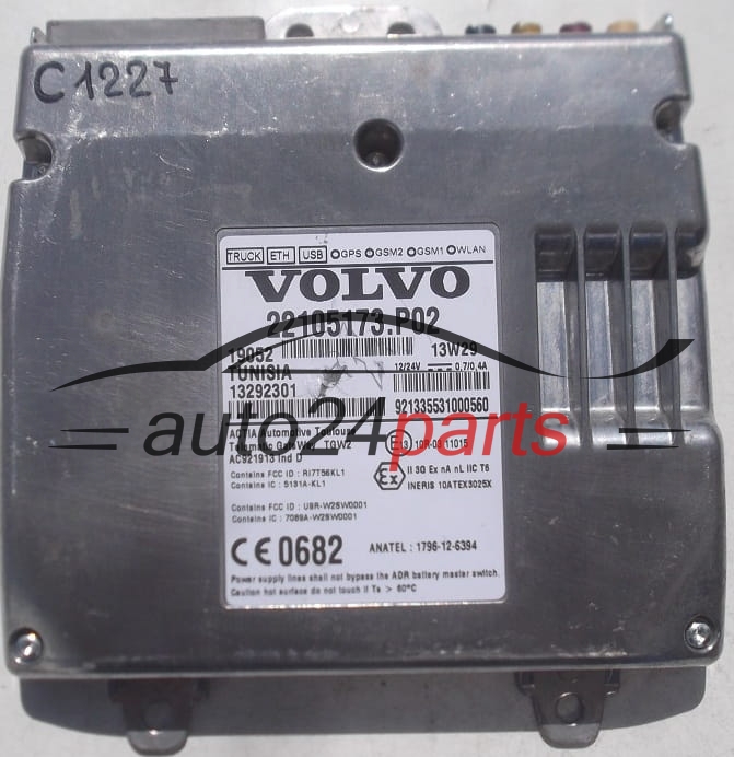 CENTRALITA DE CONFORT  GPS VOLVO 22105173.P02